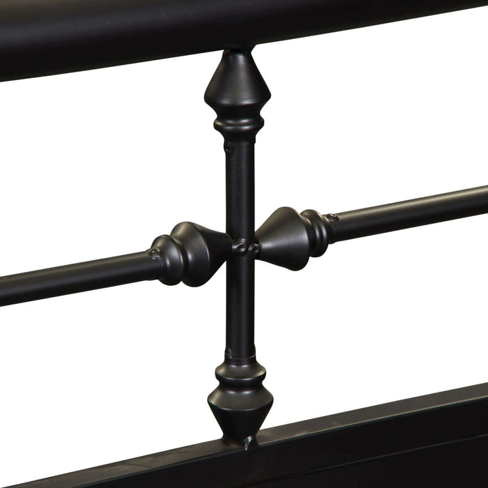 Vintage Series Metal Bed in Black image