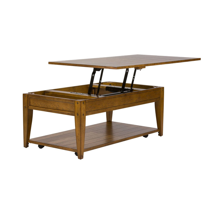 Lake House Lift Top Cocktail Table - Discount Furniture World (Burlington,NC)