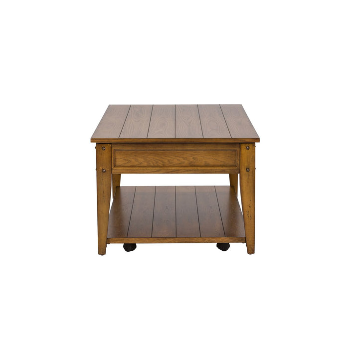 Lake House Lift Top Cocktail Table - Discount Furniture World (Burlington,NC)