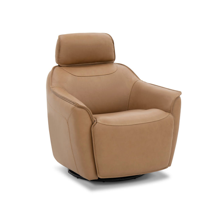 Darby Swivel Accent Chair w/ Power Foot & Tilt - Discount Furniture World (Burlington,NC)