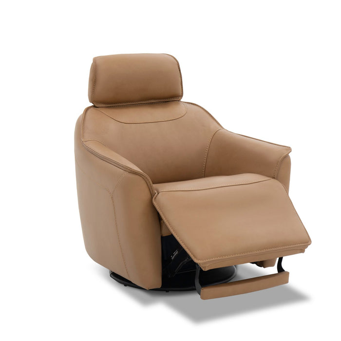 Darby Swivel Accent Chair w/ Power Foot & Tilt - Discount Furniture World (Burlington,NC)
