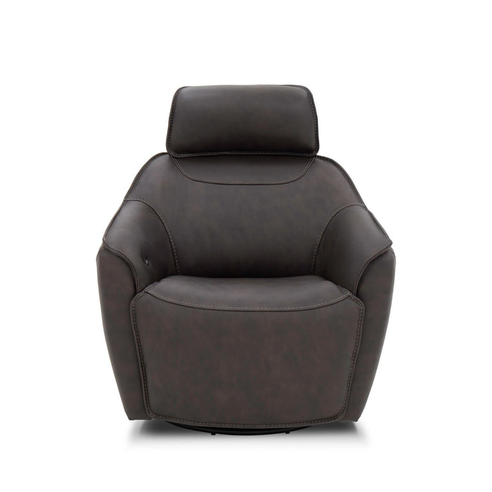 Darby Swivel Accent Chair w/ Power Foot & Tilt - Discount Furniture World (Burlington,NC)