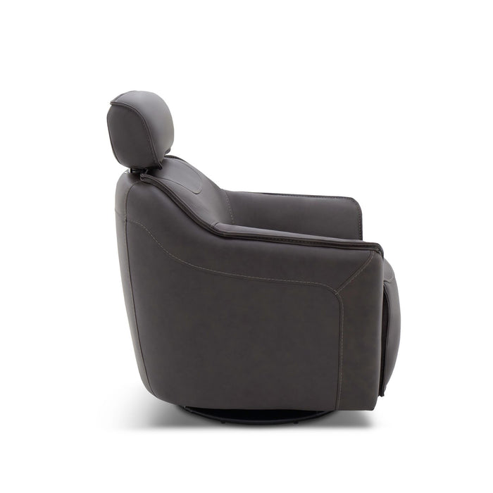 Darby Swivel Accent Chair w/ Power Foot & Tilt - Discount Furniture World (Burlington,NC)