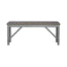 Newport Counter Height Dining Bench in Smokey Grey - Discount Furniture World (Burlington,NC)