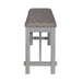 Newport Counter Height Dining Bench in Smokey Grey - Discount Furniture World (Burlington,NC)