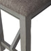 Newport Counter Height Dining Bench in Smokey Grey - Discount Furniture World (Burlington,NC)