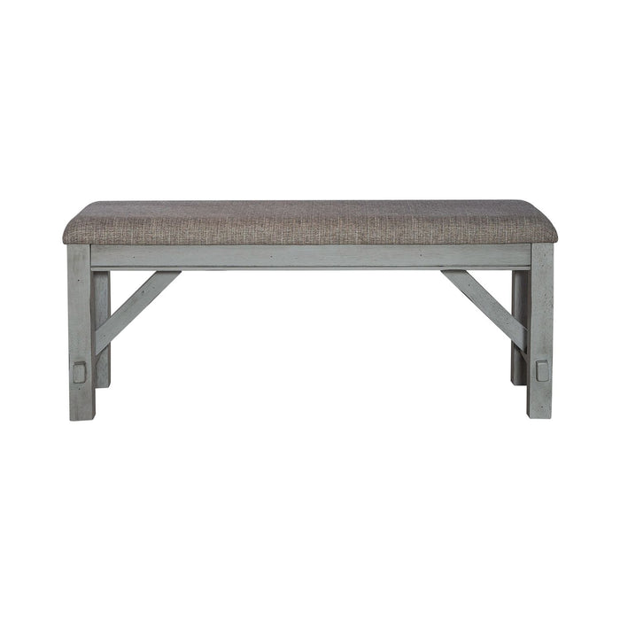 Newport Dining Bench in Smokey Grey - Discount Furniture World (Burlington,NC)