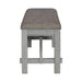 Newport Dining Bench in Smokey Grey - Discount Furniture World (Burlington,NC)