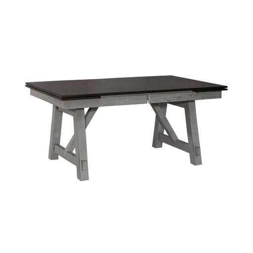 Newport 5 Piece Trestle Table Set - Discount Furniture World (Burlington,NC)