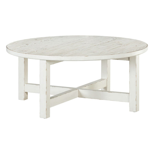 Backroads Round Cocktail Table - Discount Furniture World (Burlington,NC)