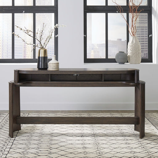 City View Console Bar Table in Coffee Bean - Discount Furniture World (Burlington,NC)