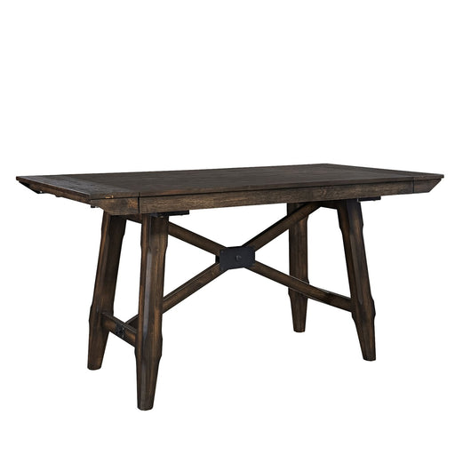 Double Bridge 5 Piece Gathering Table Set - Discount Furniture World (Burlington,NC)