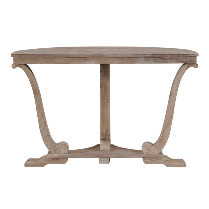 Greystone Mill Sofa Table in Stone White - Discount Furniture World (Burlington,NC)