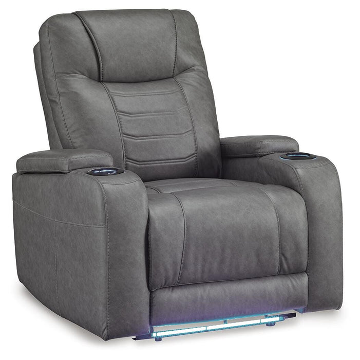 Schooner Rocks Power Recliner - Discount Furniture World (Burlington,NC)