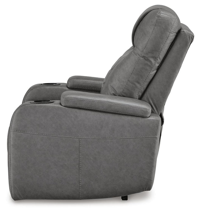 Schooner Rocks Power Recliner - Discount Furniture World (Burlington,NC)