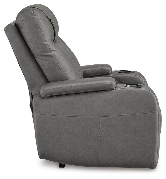 Schooner Rocks Power Recliner - Discount Furniture World (Burlington,NC)