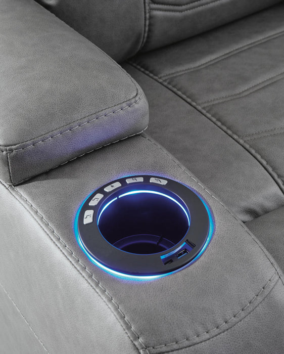 Schooner Rocks Power Recliner - Discount Furniture World (Burlington,NC)