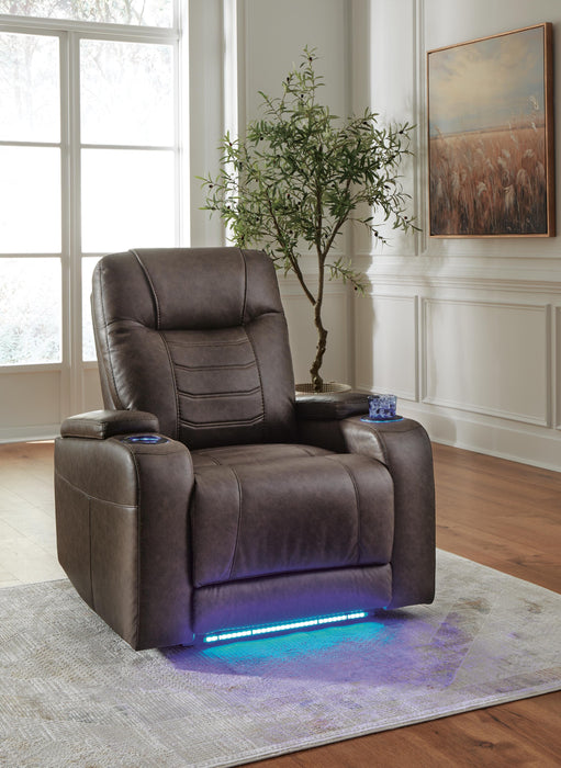 Schooner Rocks Power Recliner - Discount Furniture World (Burlington,NC)