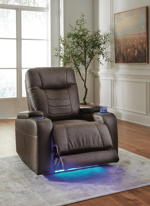Schooner Rocks Power Recliner - Discount Furniture World (Burlington,NC)