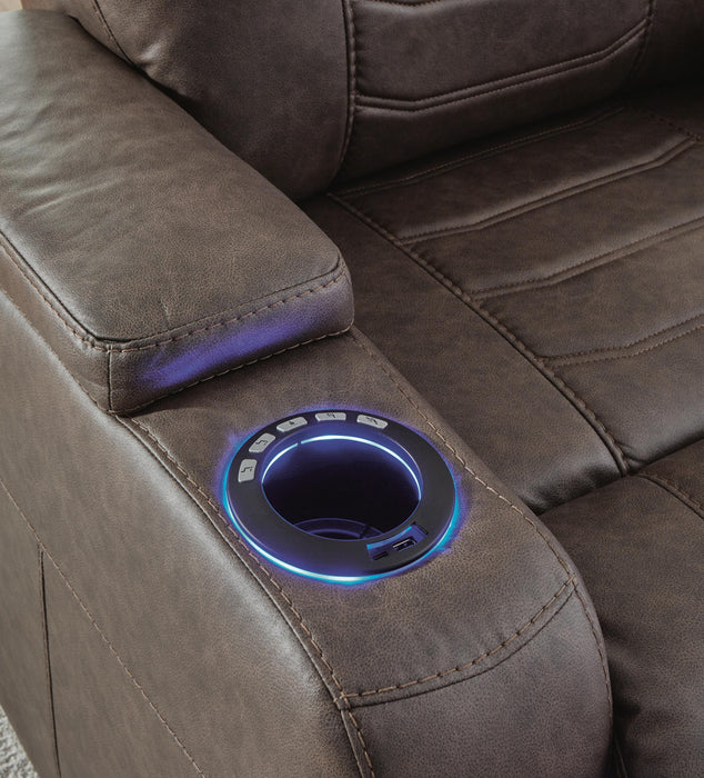 Schooner Rocks Power Recliner - Discount Furniture World (Burlington,NC)