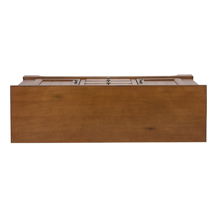 Treasures Buffet in Rustic Oak Finish - Discount Furniture World (Burlington,NC)