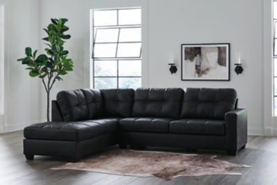 Barlin Mills Sectional with Chaise - Discount Furniture World (Burlington,NC)