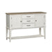 Summerville Server in White - Discount Furniture World (Burlington,NC)