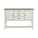Summerville Server in White - Discount Furniture World (Burlington,NC)