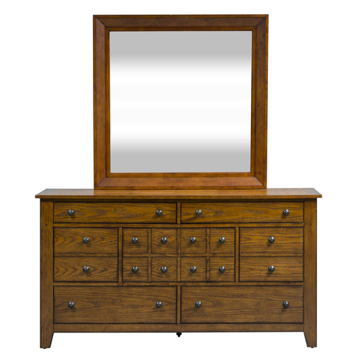 Grandpas Cabin Dresser & Mirror - Discount Furniture World (Burlington,NC)