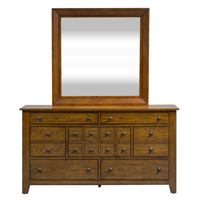 Grandpas Cabin King Sleigh Bed, Dresser & Mirror, Night Stand - Discount Furniture World (Burlington,NC)