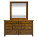 Grandpas Cabin Queen Sleigh Bed, Dresser & Mirror, Chest - Discount Furniture World (Burlington,NC)