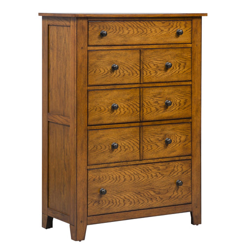 Grandpa's Cabin Chest in Age Oak - Discount Furniture World (Burlington,NC)