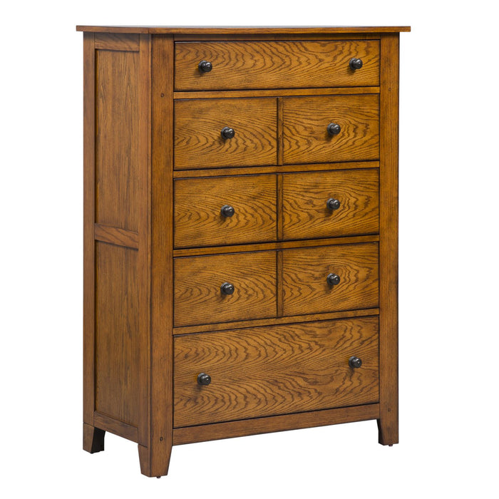 Grandpa's Cabin Chest in Age Oak - Discount Furniture World (Burlington,NC)