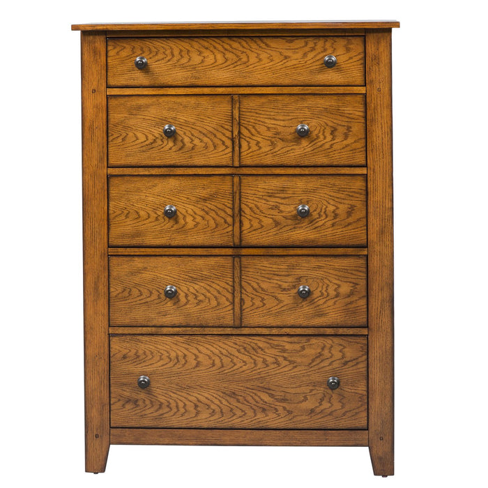 Grandpa's Cabin Chest in Age Oak - Discount Furniture World (Burlington,NC)