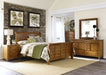 Liberty Furniture Grandpa's Cabin Queen Sleigh Bed in Age Oak image