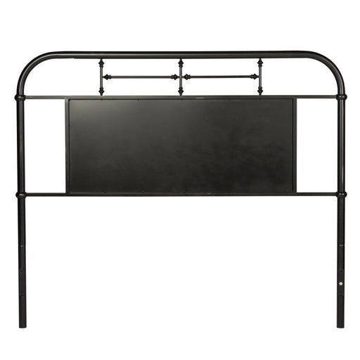 Liberty Furniture Vintage Series Queen Metal Headboard in Black image