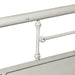 Vintage Series Queen Metal Bed in Antique White - Discount Furniture World (Burlington,NC)