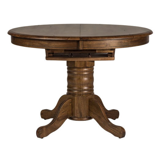 Carolina Crossing Pedestal Table - Discount Furniture World (Burlington,NC)
