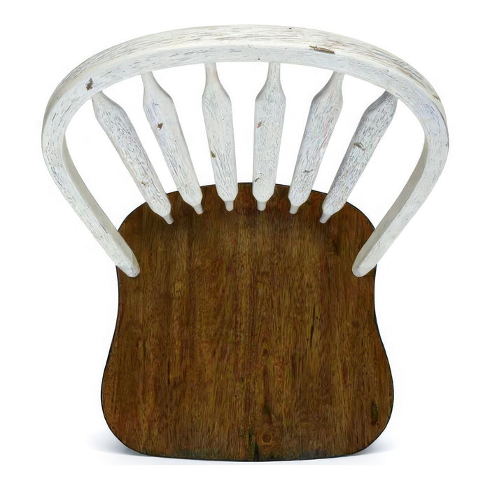 Carolina Crossing Windsor Swivel Counter Chair - White - Discount Furniture World (Burlington,NC)