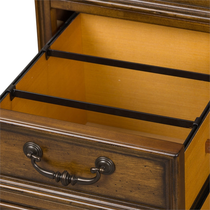 Liberty Amelia Jr Executive Desk in Antique Toffee