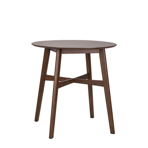 Space Saver Gather Table in Satin Walnut - Discount Furniture World (Burlington,NC)