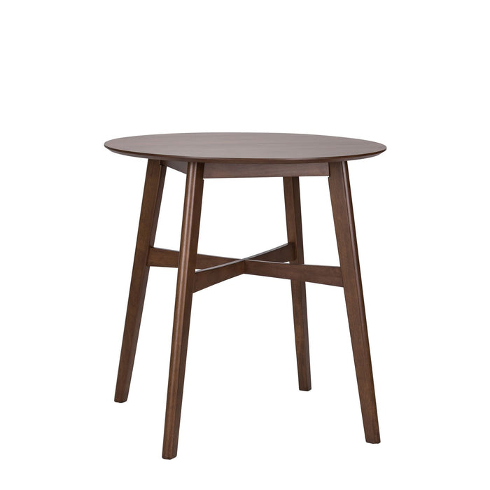 Space Saver Gather Table in Satin Walnut - Discount Furniture World (Burlington,NC)