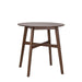 Space Saver Gather Table in Satin Walnut - Discount Furniture World (Burlington,NC)