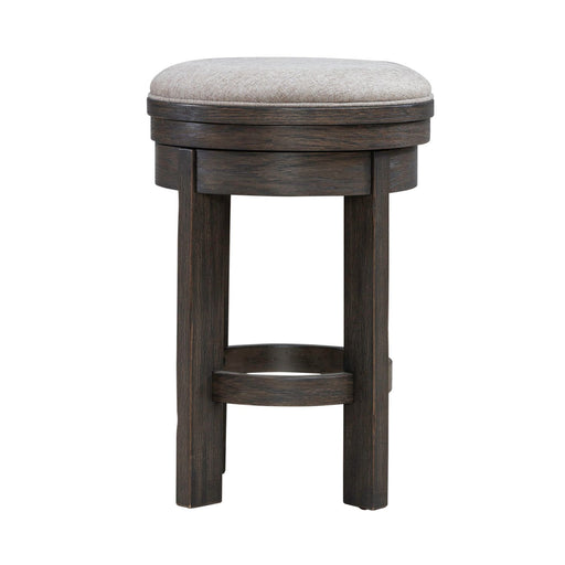 Lennox Hill Uph Swivel Console Stool - Discount Furniture World (Burlington,NC)