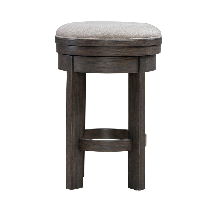 Lennox Hill Uph Swivel Console Stool - Discount Furniture World (Burlington,NC)
