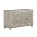 Sundance 2 Door Accent Cabinet in Antique Linen image
