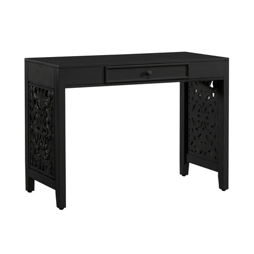 Liberty Furniture Trellis Lane Accent Writing Desk in Black EST SHIP TIME APPX 4 WEEKS image