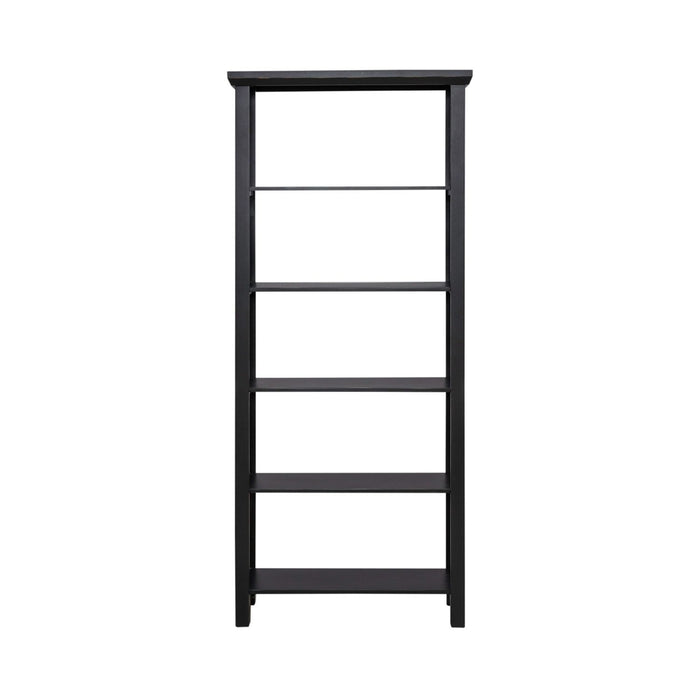 Liberty Furniture Trellis Lane Accent Bookcase in Black EST SHIP TIME APPX 4 WEEKS