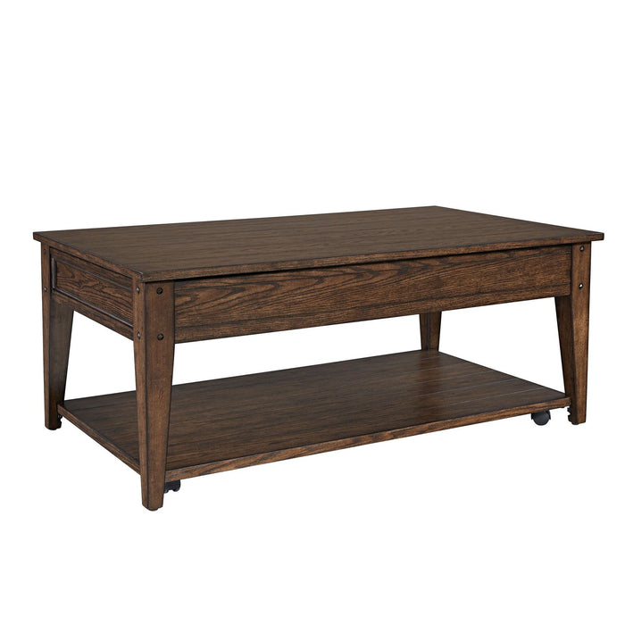 Lake House Lift Top Cocktail Table - Discount Furniture World (Burlington,NC)