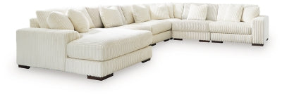 Lindyn Sectional with Chaise - Discount Furniture World (Burlington,NC)